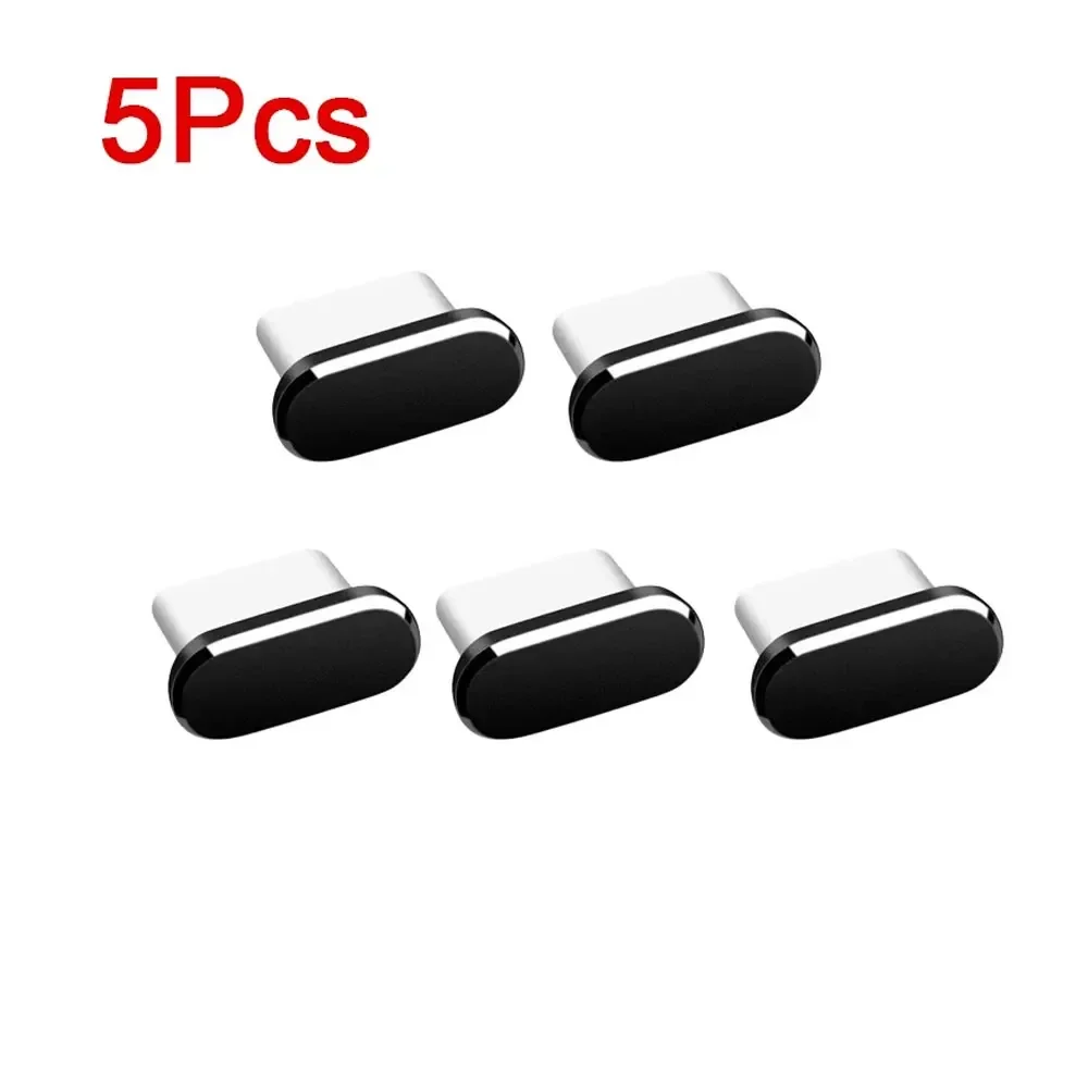 4 stuks USB C stofplug met reinigingsborstel anti-stof USB-C plug cover oplaadpoort cover caps voor Samsung Xiaomi alle type C telefoon