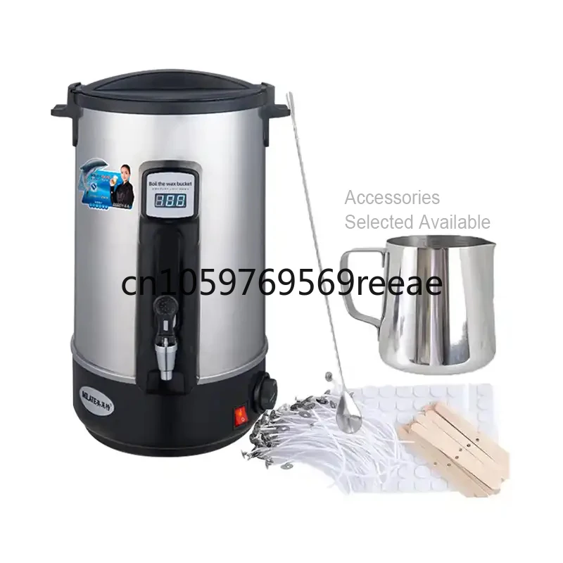 Wholesale 8L Non-Stick Stainless Steel Candle Melting Set Pot Electric Candle Machine Wax Melter for Candle Making