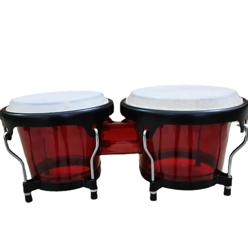 

6 Inch 7 Inch Bongo Drum Kid Toy Percussion Instrument