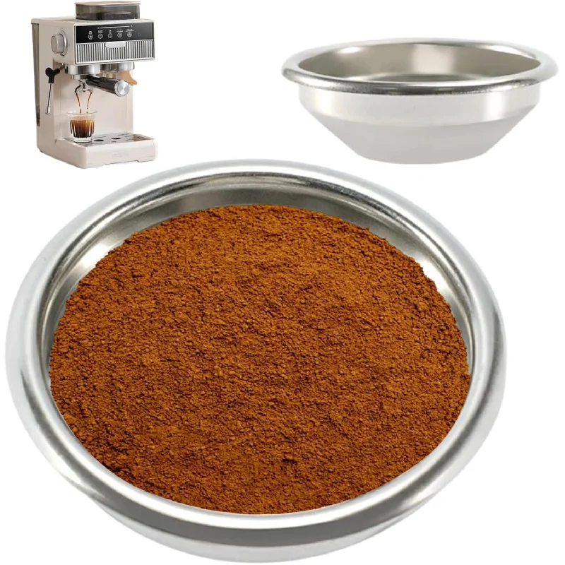 

54mm Portafilter stainless steel filter non pressurized coffee machine accessory, used for consistent espresso water filter