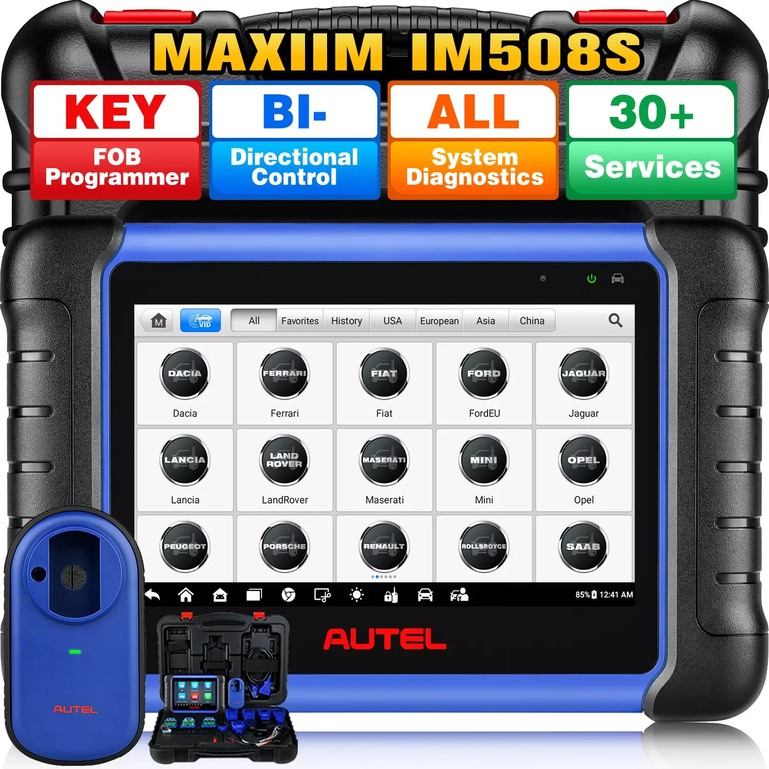 

Autel MaxiIM IM508S XP200 IMMO Programming Diagnostic Tool OBD2 Auto Automotive Scanner All-in-One Key Programmer PK IM608