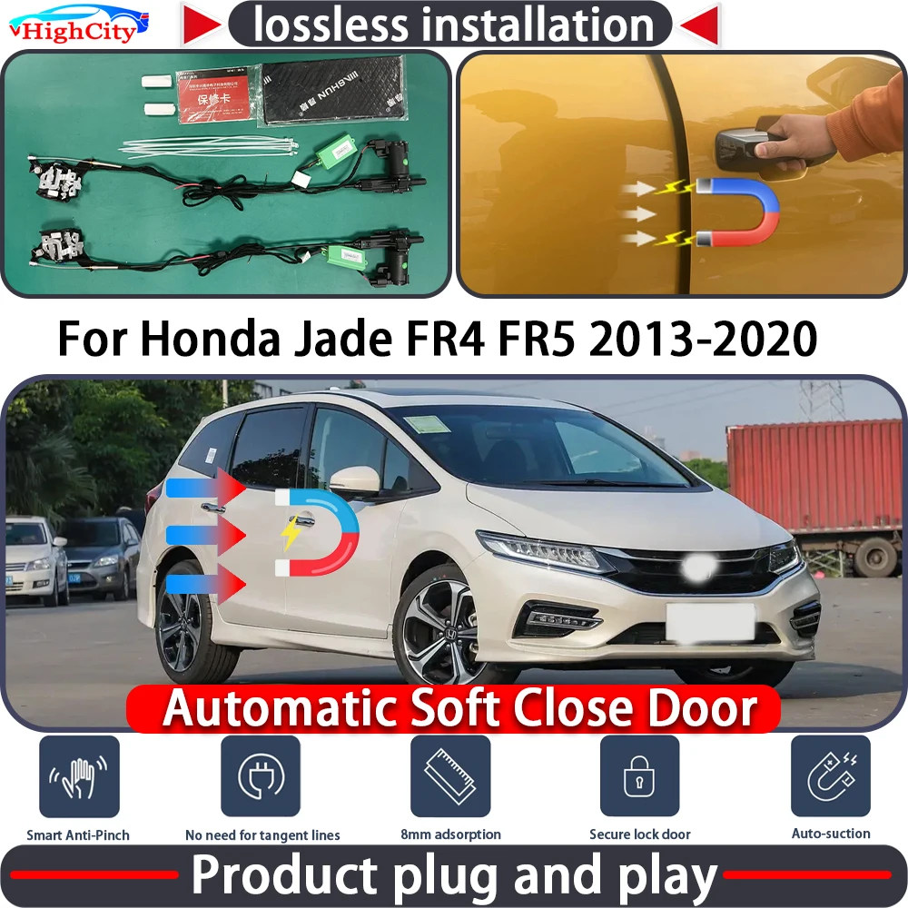 

Электрический привод замка двери HighCity для Honda Jade FR4 FR5 2013-2020: система плавного закрывания и автоматического открывания дверей