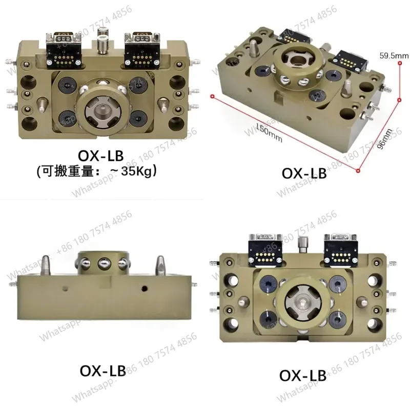 for Quick Exchange Fixture Automatic Manipulator Side 140183 OX-LB 1290g Metallurgical Fixture