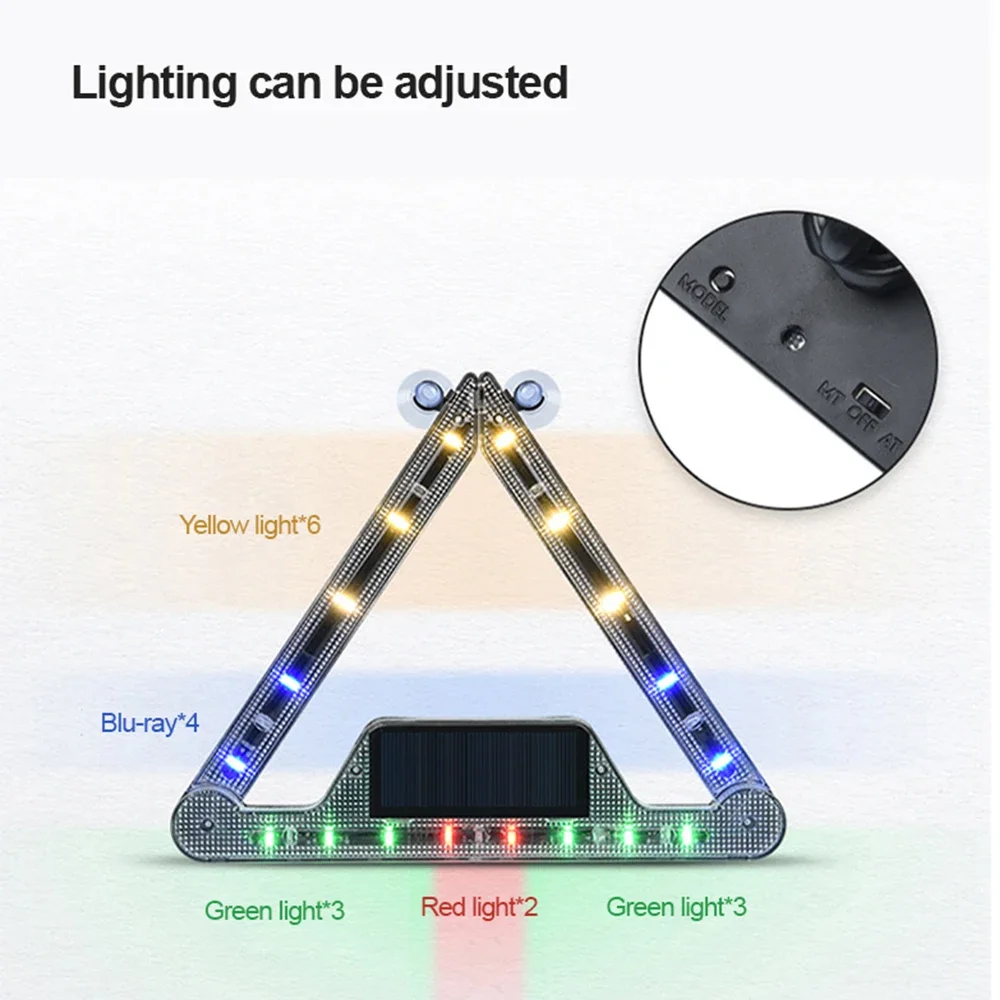 Car Police Lights Led Strobe Anti Collision Lights Flasher Auto Flash Stroboscopes Emergency Warning Light Parking Signal Lamp