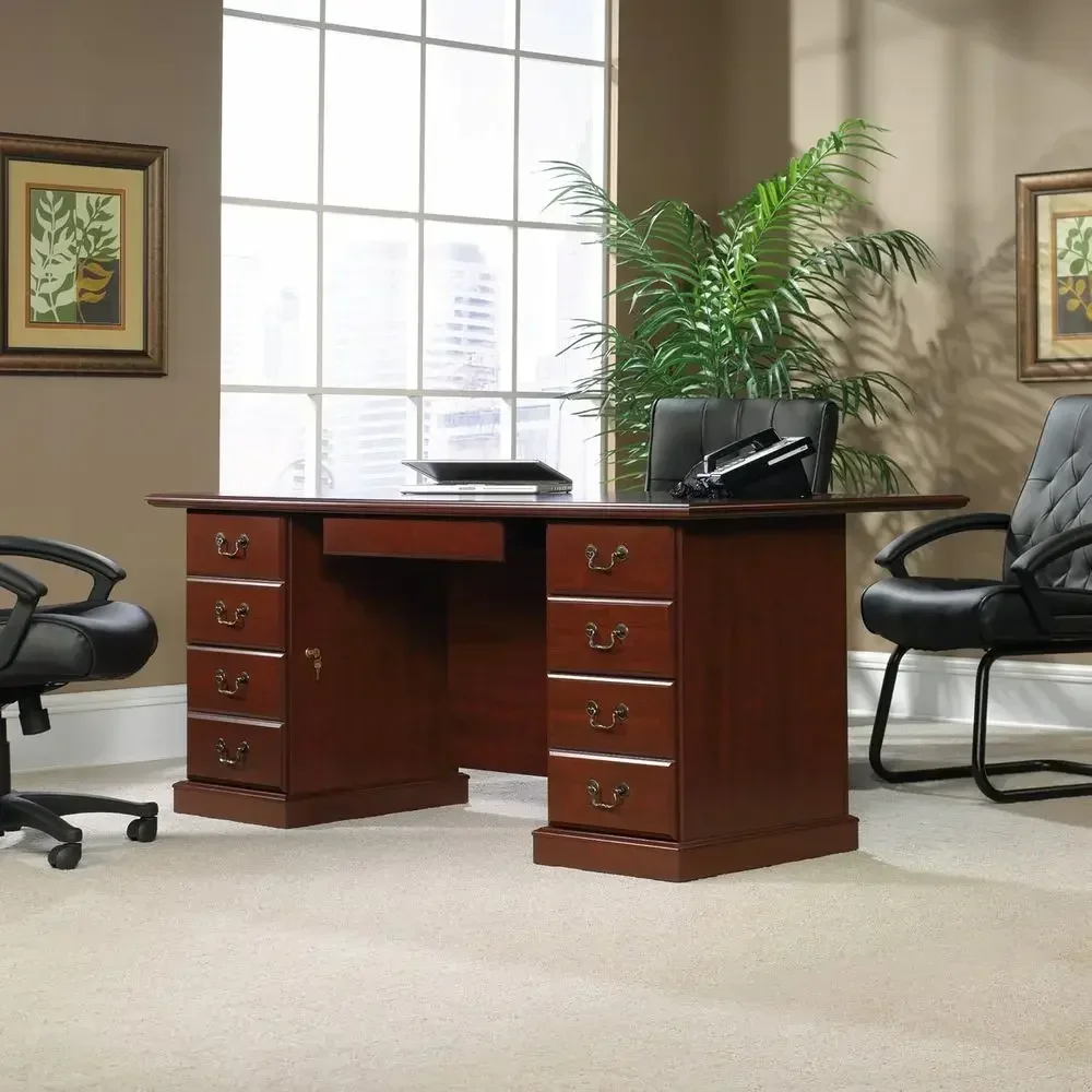 Executive Desk in Classic Cherry Finish