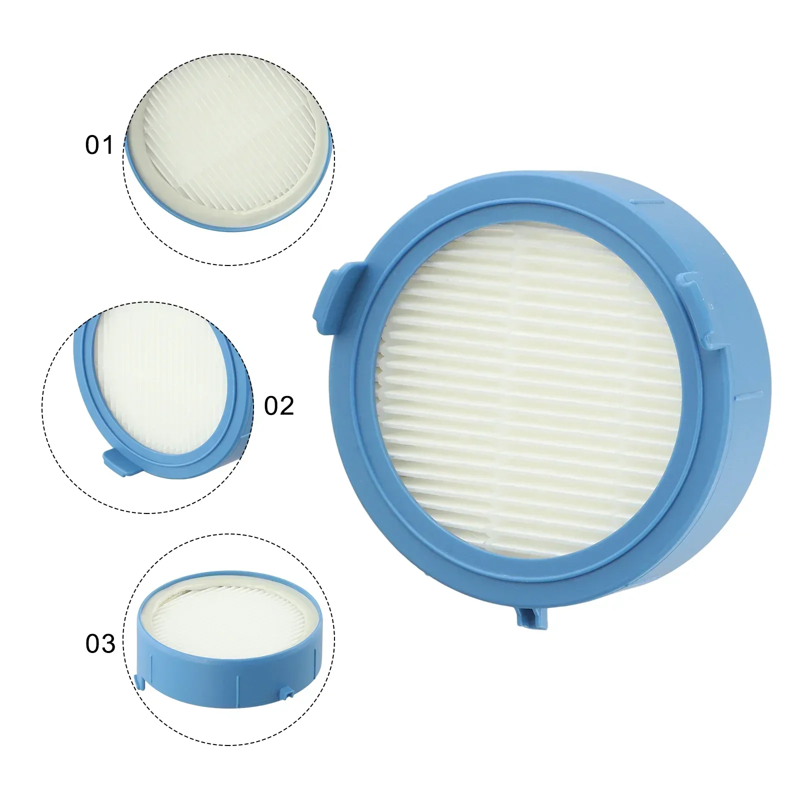 Filter for AEG and For Electrolux Vacuum Cleaner Reduces Dust and Protects Sensitive Parts Compatible with AP81 800 900 Models