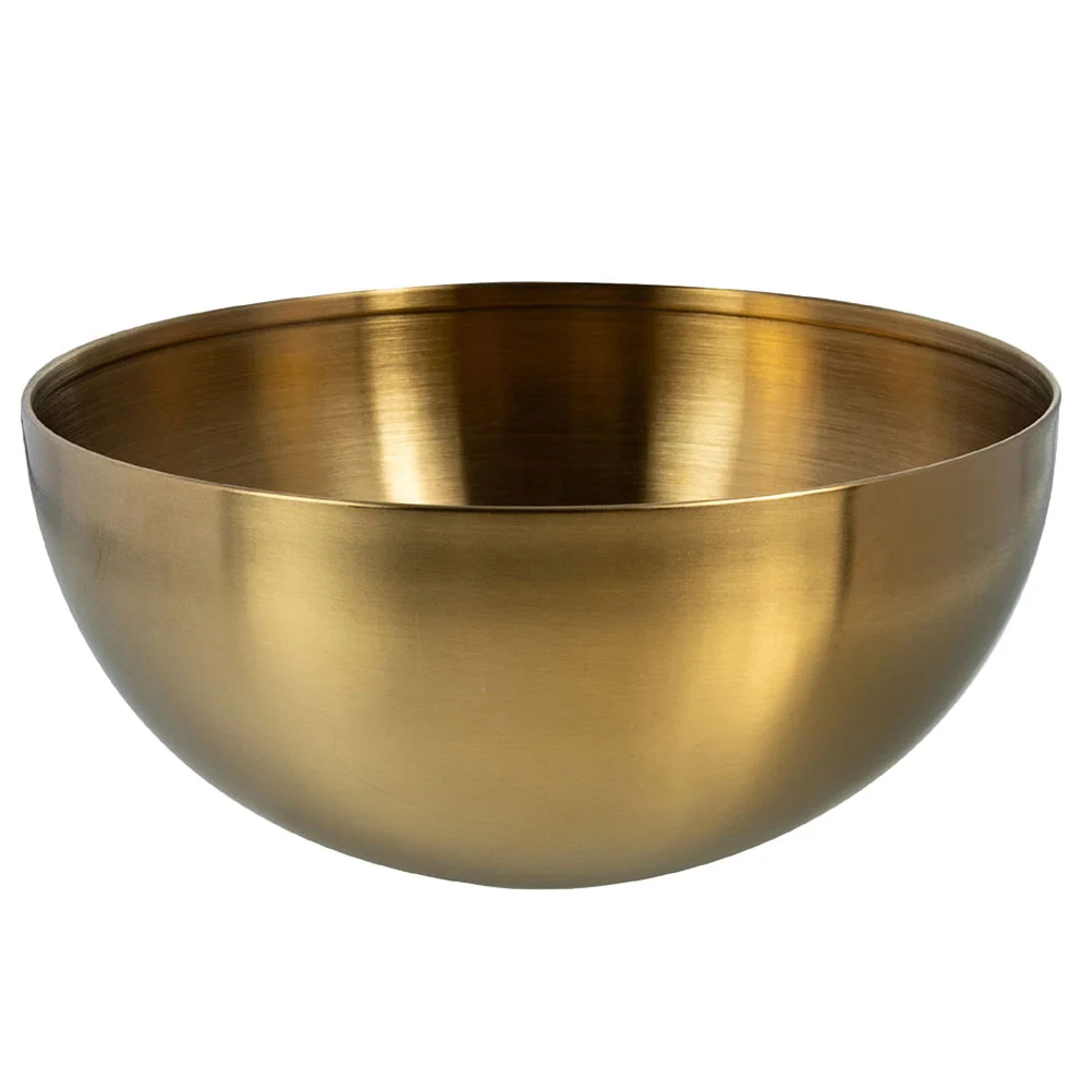 

Pasta Korean Stainless Steel Salad Bowl Decorative Multi-function Serving Lunch Fruit