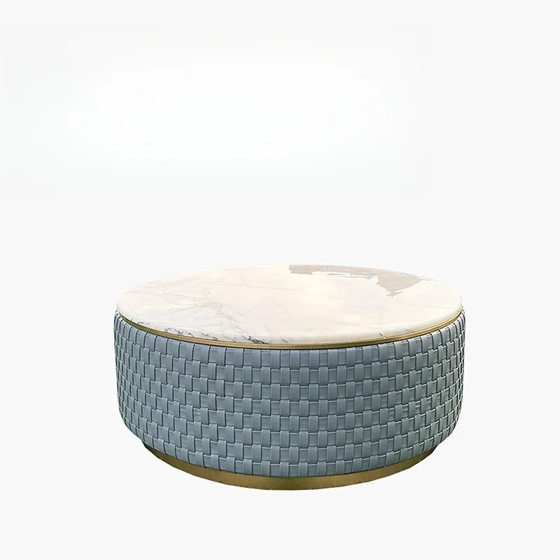 Minimalist Furniture Balcony B & B Resort Marble Coffee Table Household Living Room