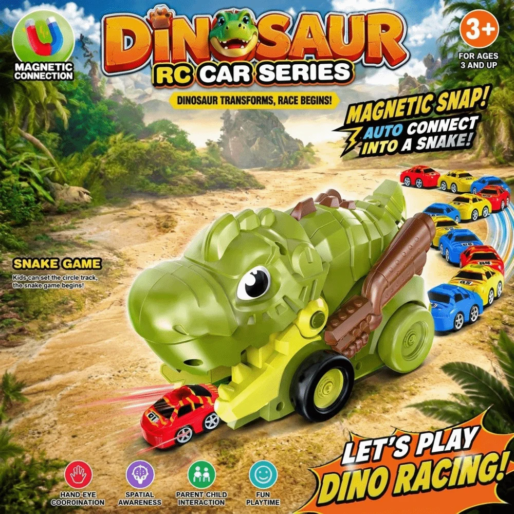 Simulation Model Animal Remote Control Toy Engineering Toy Rechargeable Dinosaur Monster Truck Car Model 2.4G