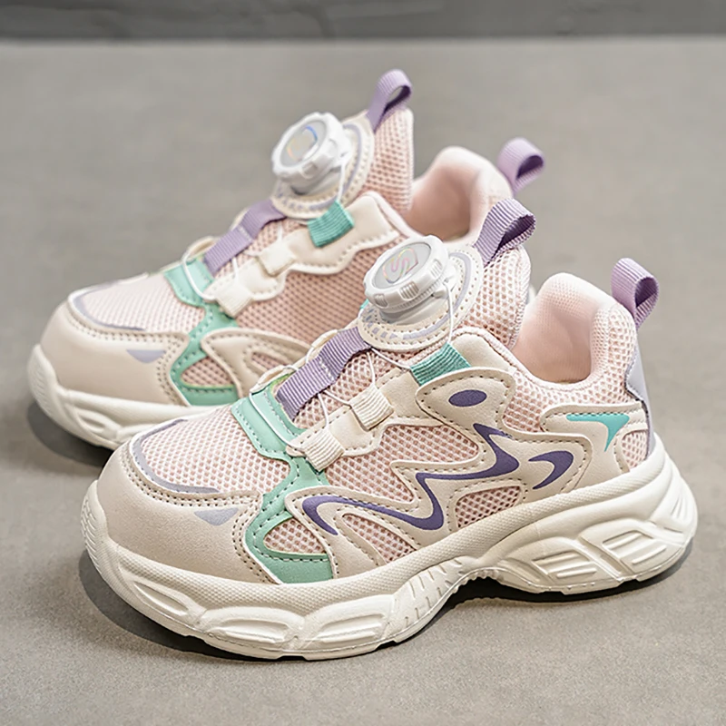 

Модные кроссовки для подростков и детей из искусственной кожи, спортивная обувь для мальчиков и девочек, противоскользящие, для бега и повседневной носки.