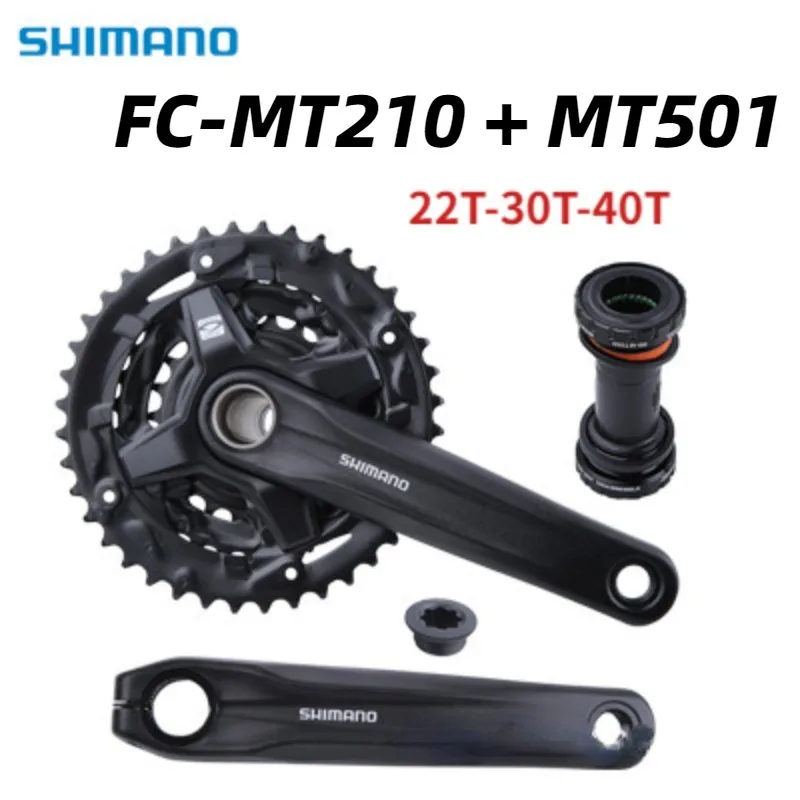 

SHIMANO ACERA M3000 3x 9-скоростной групповой набор с фотографическим кривошипом и детской нижней кронштейном, оригинальная деталь, Кривошип для велосипеда