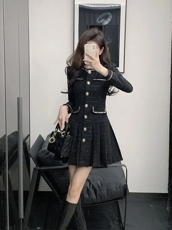 

Женская юбка-миди размера плюс Dr Ele Ladylike Small Fraance Sle, трапециевидной формы с застежкой на талии, закрывающая мясо, утягивающая юбка-миди