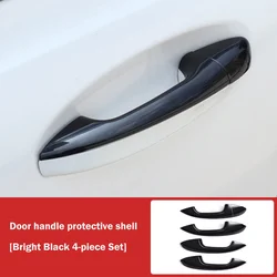 Silver Chrome Exterior Door Handle Cover Trim Cap Kit LHD Fit for Mercedes Benz CLA/A-class/C-class/E-class/GLC/GLB