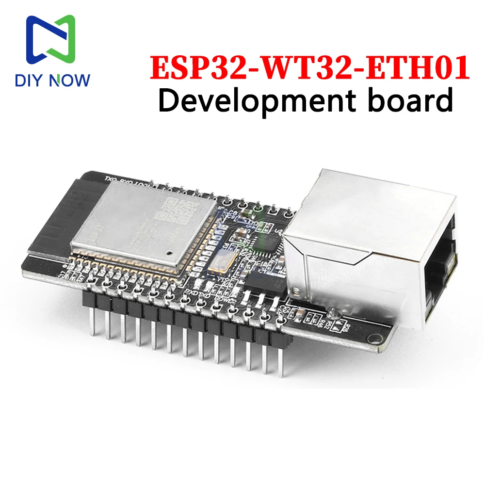 

ESP32-32 WT32-ETH01 Embedded Serial Port to Ethernet WiFi Bluetooth-compatible Wireless Development Board With Pin