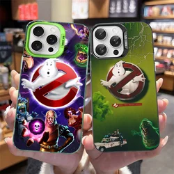Funda de teléfono Movie-G-Ghostbusters para iPhone 16 15 14 13 12 11 Pro Max X XR XSMAX, funda trasera mate a prueba de golpes