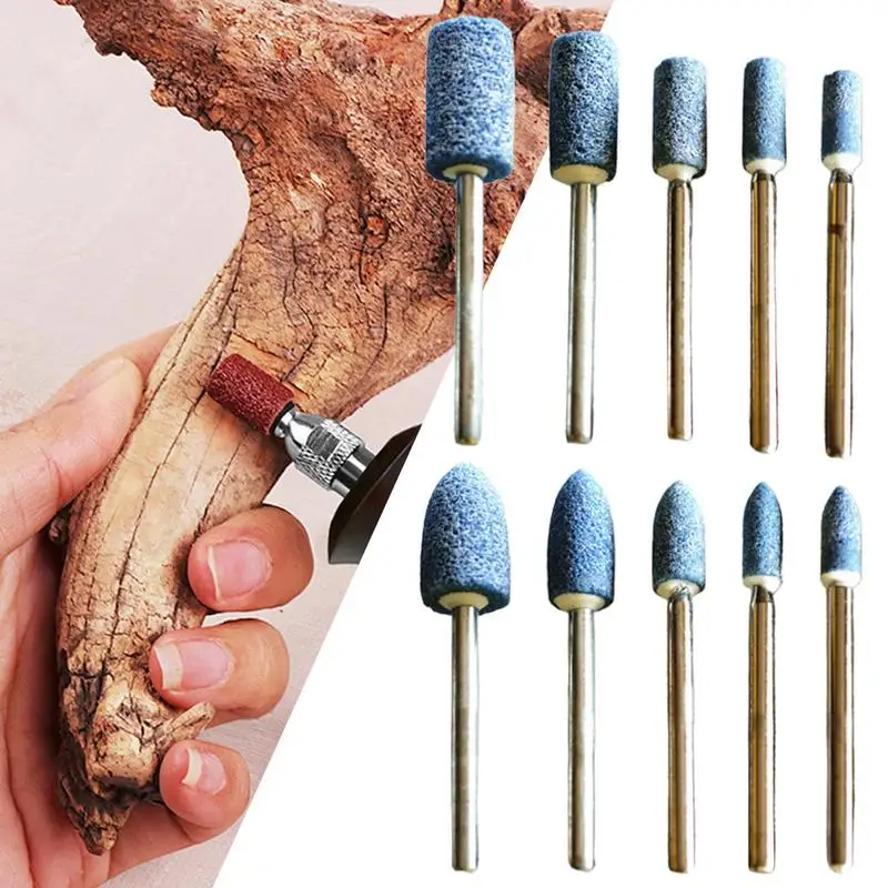Kit de cabezal de pulido multifuncional, herramienta de pulido azul 10X, accesorios de pulido para amoladora eléctrica, mano eléctrica