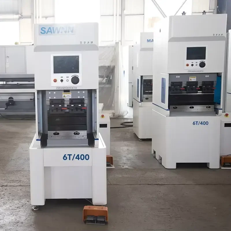 Skillful Manufacture 6T/400 Hydraulic Press Brake Machine 900KG Semi-Automatic Aluminum Bending Machine with Motor & Pump