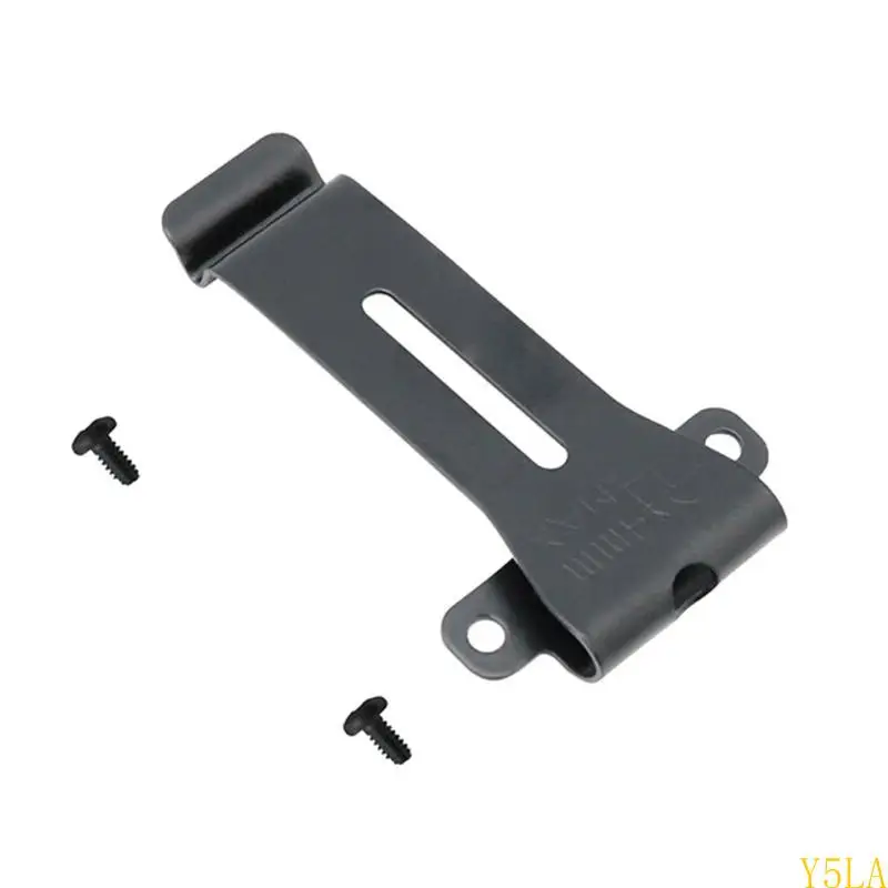 Y5LA Two Way Radio Belt Clip With Adjustable Angled For Comfortable Enhances Mobility