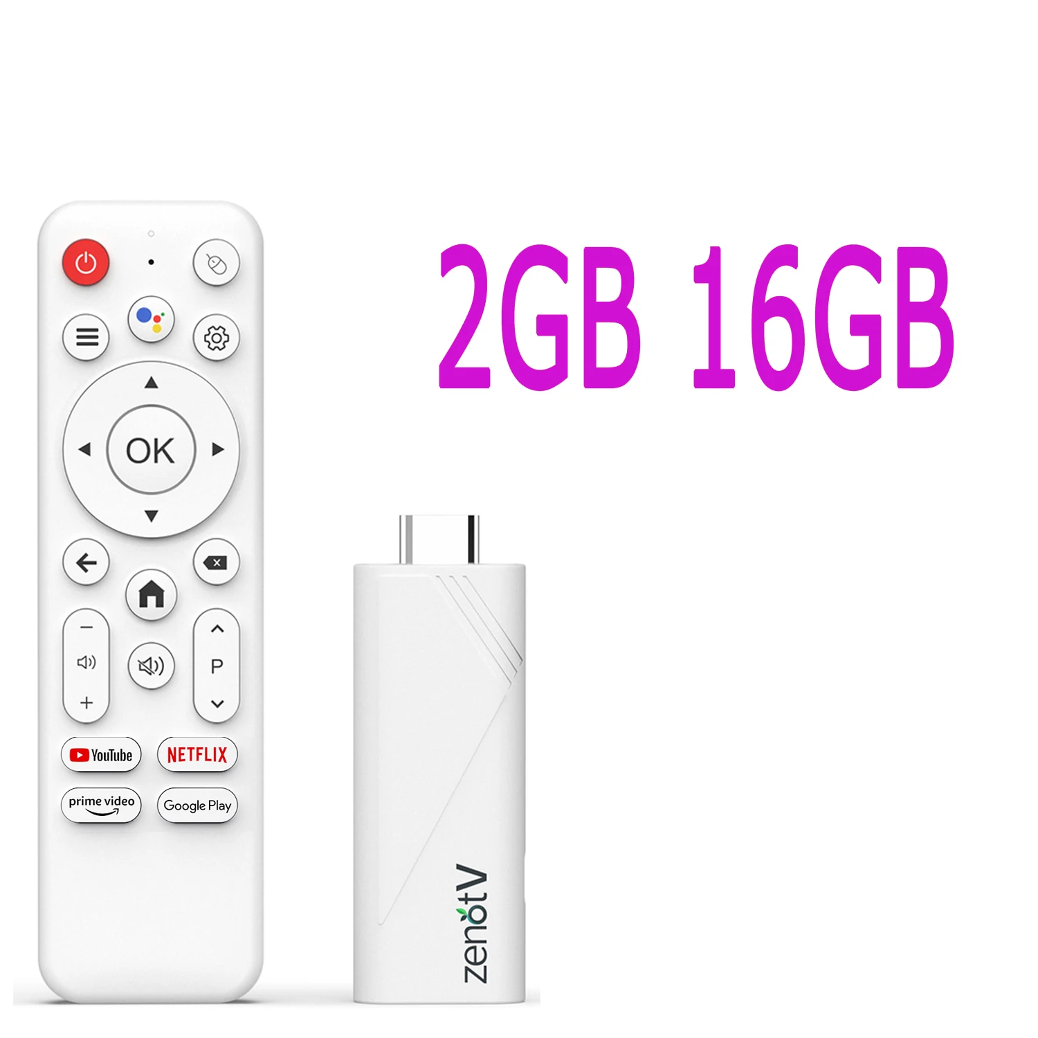ZENOTV Allwinner H313 Quad Core Android TV Stick 4K HDR Wifi6