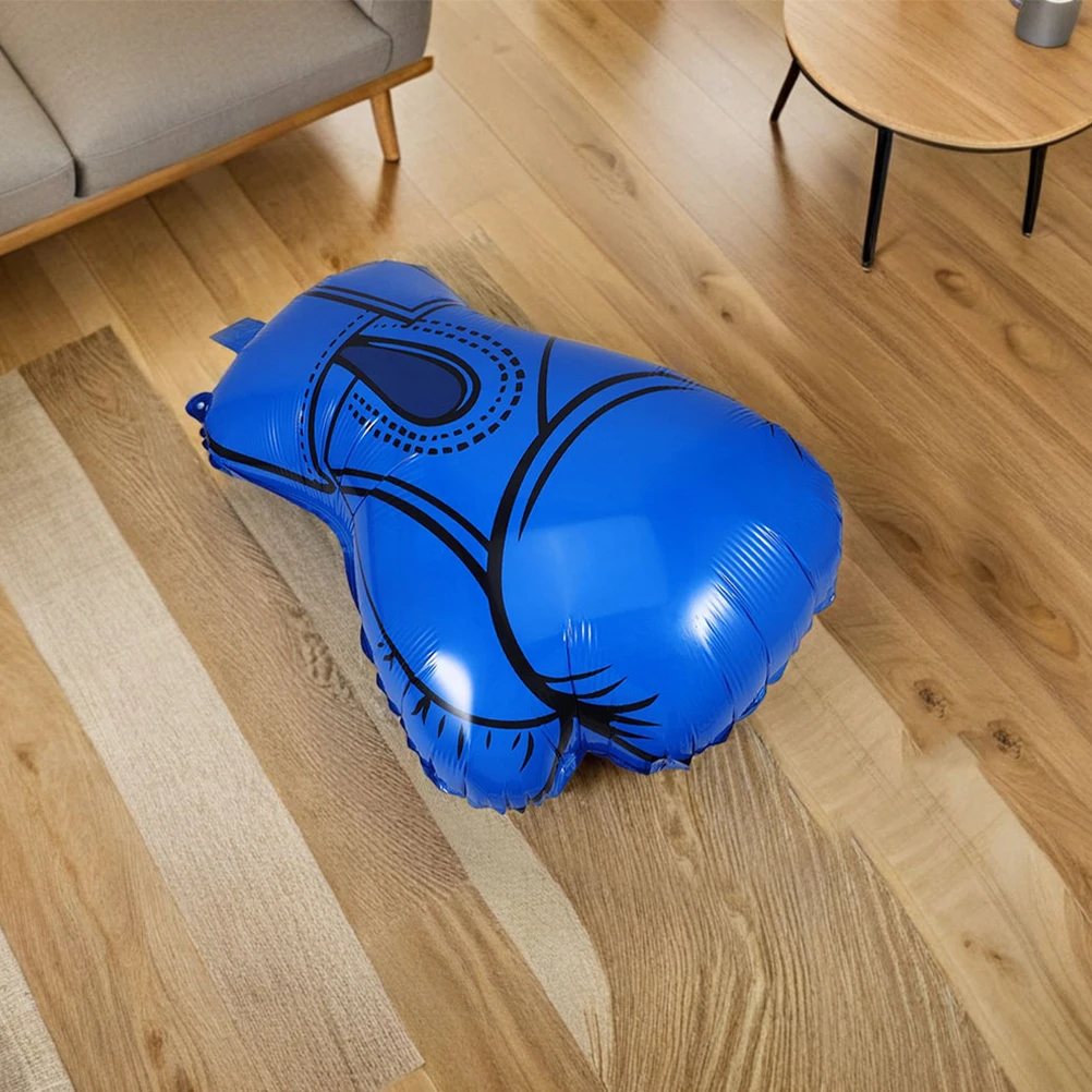 

10 Pcs Boxing Gloves Balloons Wrestling Themed Party Decorations Boys Birthday Sport Punching Inflatable Man