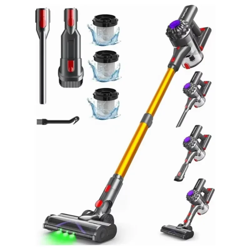 V16 CE Certified Light Weight Rechargeable Cordless Stick Vacuum Cleaner
