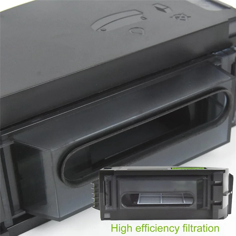 Abgh-lindo de pó de substituição para irobot roomba i3 i3 + i4 i4 + i6 i6 + i7 i7 + i8 i8 + e5 e6 e7 j7 robô vácuo caixa de coleta de poeira