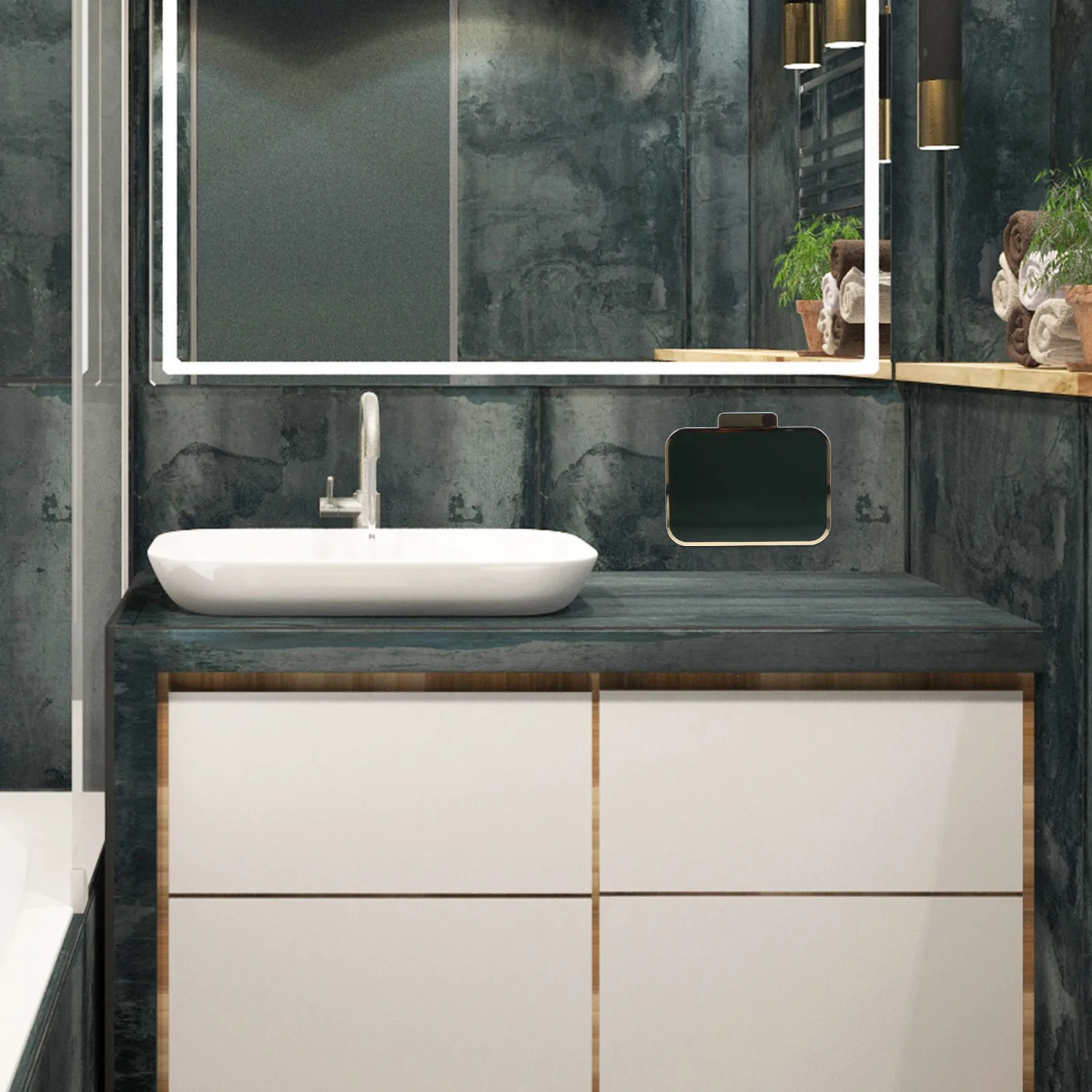 

Practical Detachable Soap Storage Box ABS Material Long-Lasting Use Home Bathroom Decor Soap Box Bathroom Supply