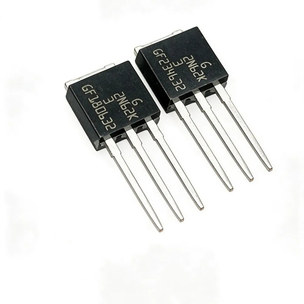 5PCS 2N62K3 A1615 A1772 D2NK80Z D4NK80Z FQU4P25 TO-251