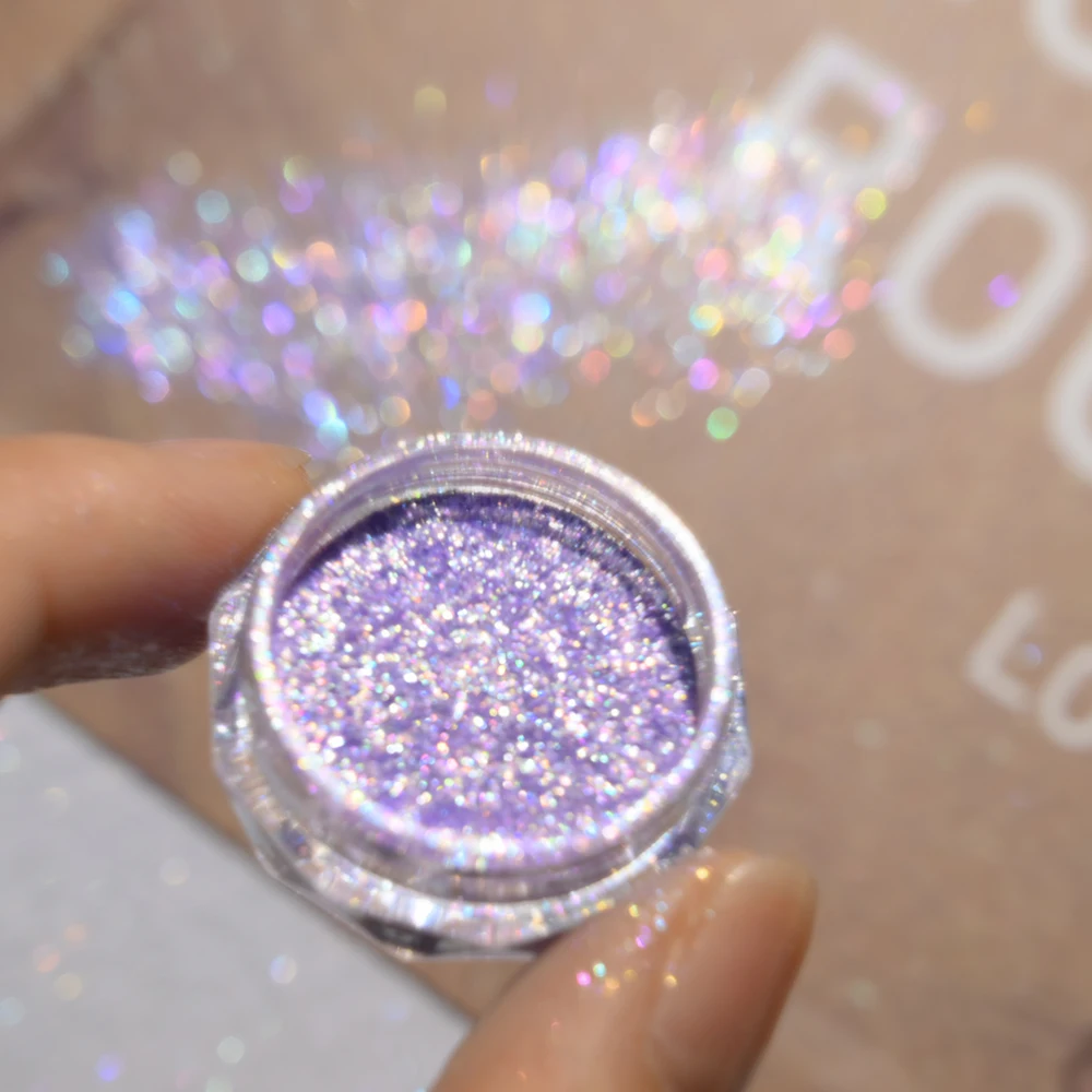 Silver Gold Purple Pearl Iridescent Powder Mermaid Nail Pigment for Nail Art UV Gel Nails Face Eyeshadow Lip Paint Resin Craft