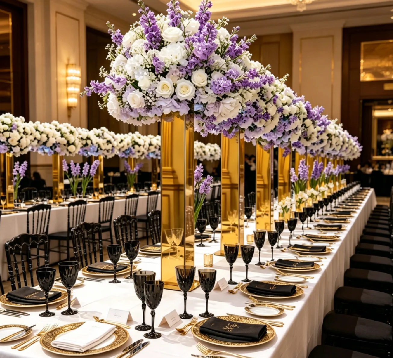 

3-10psc 60-114cm f30 Customized Event Table Centerpieces Metal Centros De Mesa Para Boda Wedding Centerpieces for Table Decor