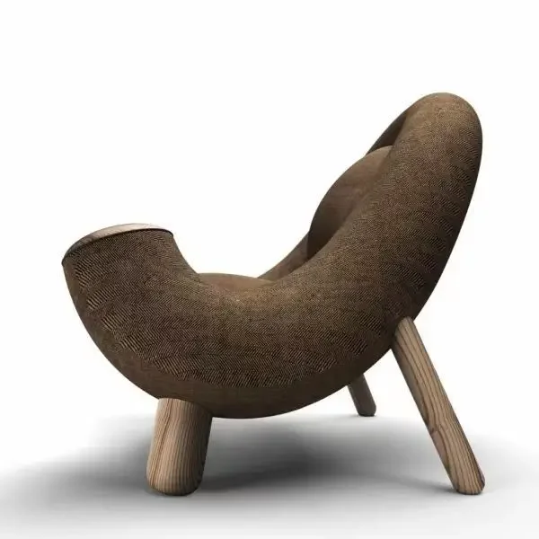 Internet celebrity leisure elephant nose single personality creative fabric lazy sofa residential furniture stool chair small