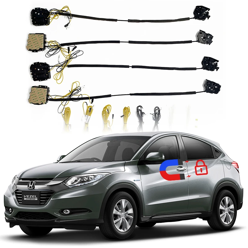 For Honda Vezel soft close original car mechanical lock modified automatic lock auto parts tool electric suction door