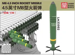 LANMO LM-35002 1/35 Scale M8 4.5 INCH ROCKET MISSILE