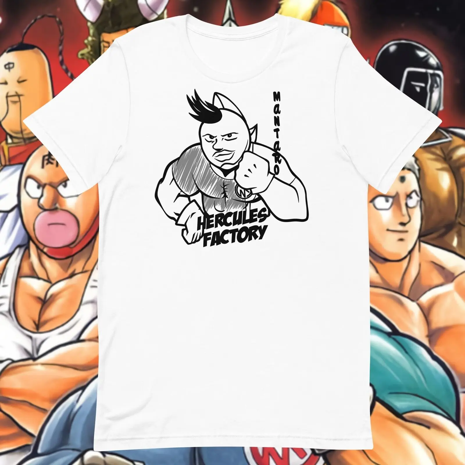 Ultimate Muscle Kinnikuman Nisei Factory Shirt Shonen Jump Anime Manga