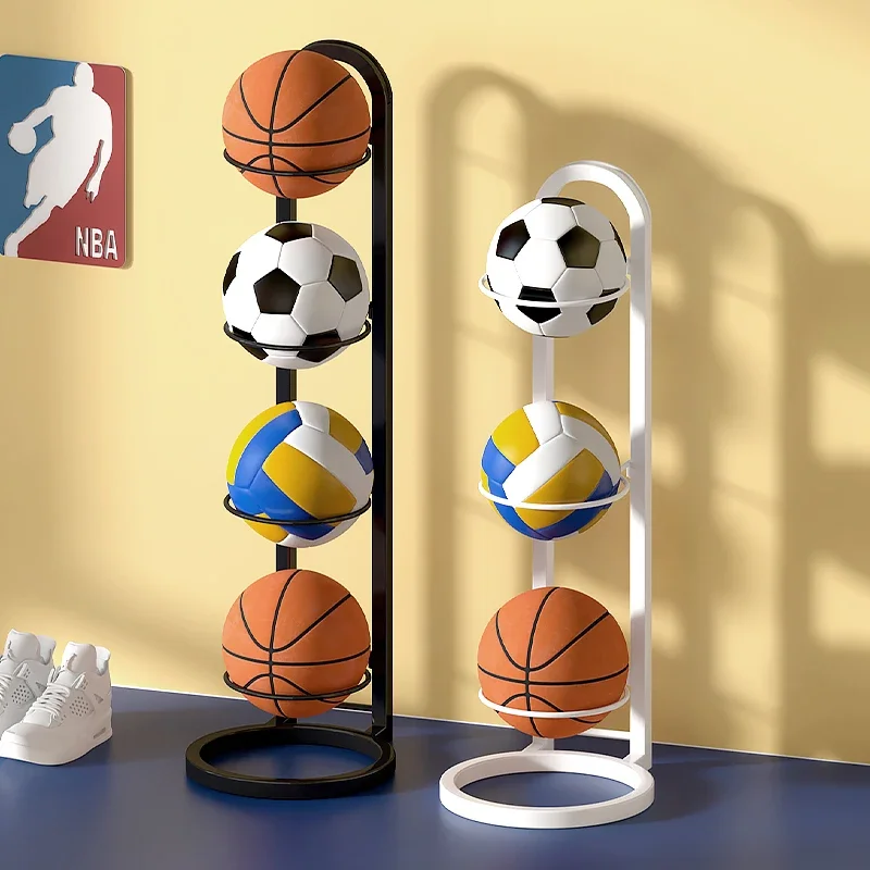 Ball storage rack Home basketball rack