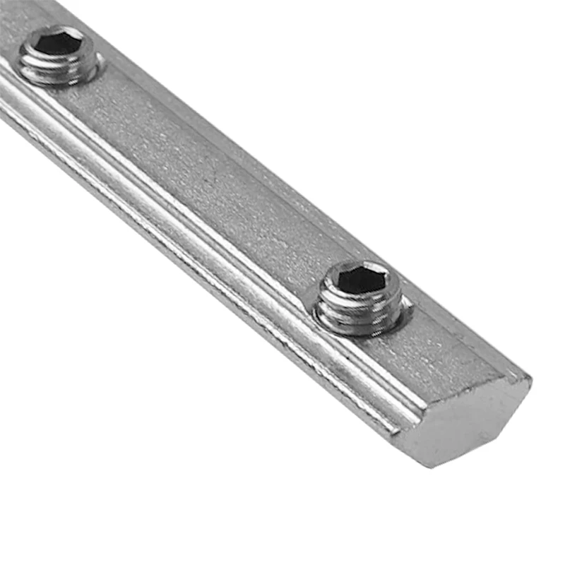 8 pz 2020 180 Gradi Profilo di Estrusione di Alluminio Giunto Dritto All'interno del Connettore Profilo di Alluminio Raccordi Striscia Con M5