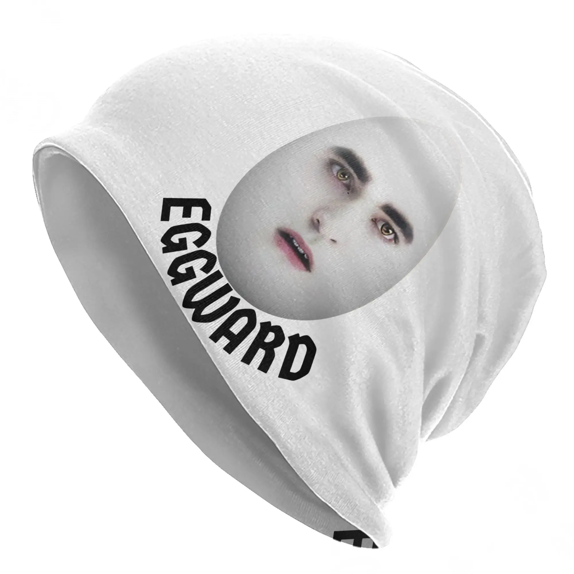 Eggward Funny Meme Bonnet Hat Casual Ski Skullies Beanies Hat Twilight Edward Cullen Unisex Warm Multifunction Cap