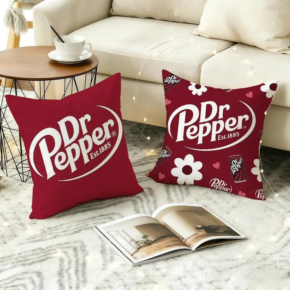 Dr Drinks P-Pepper cushion cover Comfortable Decorative For Bedroom Living room Dormitory Picnic and Holiday Decoration