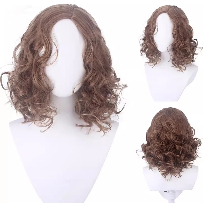 

Синтетический парик Sirius Blonde Curly для косплея, Хэллоуина и ролевых игр, термостойкий, с шапочкой для парика