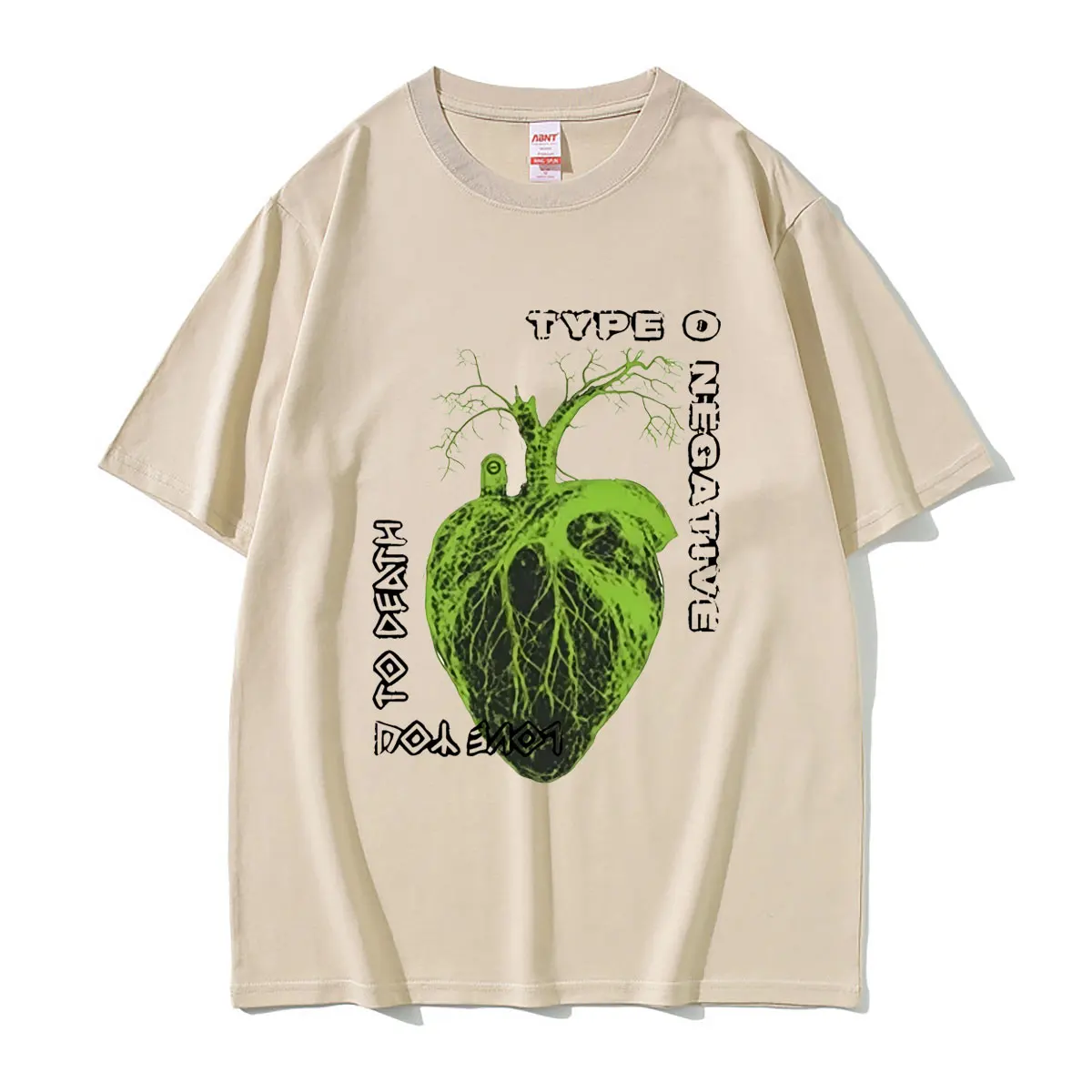 Hot Sale Type O Negative October Rust Graphic Print T-shirt Men Women Rock Metal Gothic Streetwear Male Fashion Oversized Tshirt