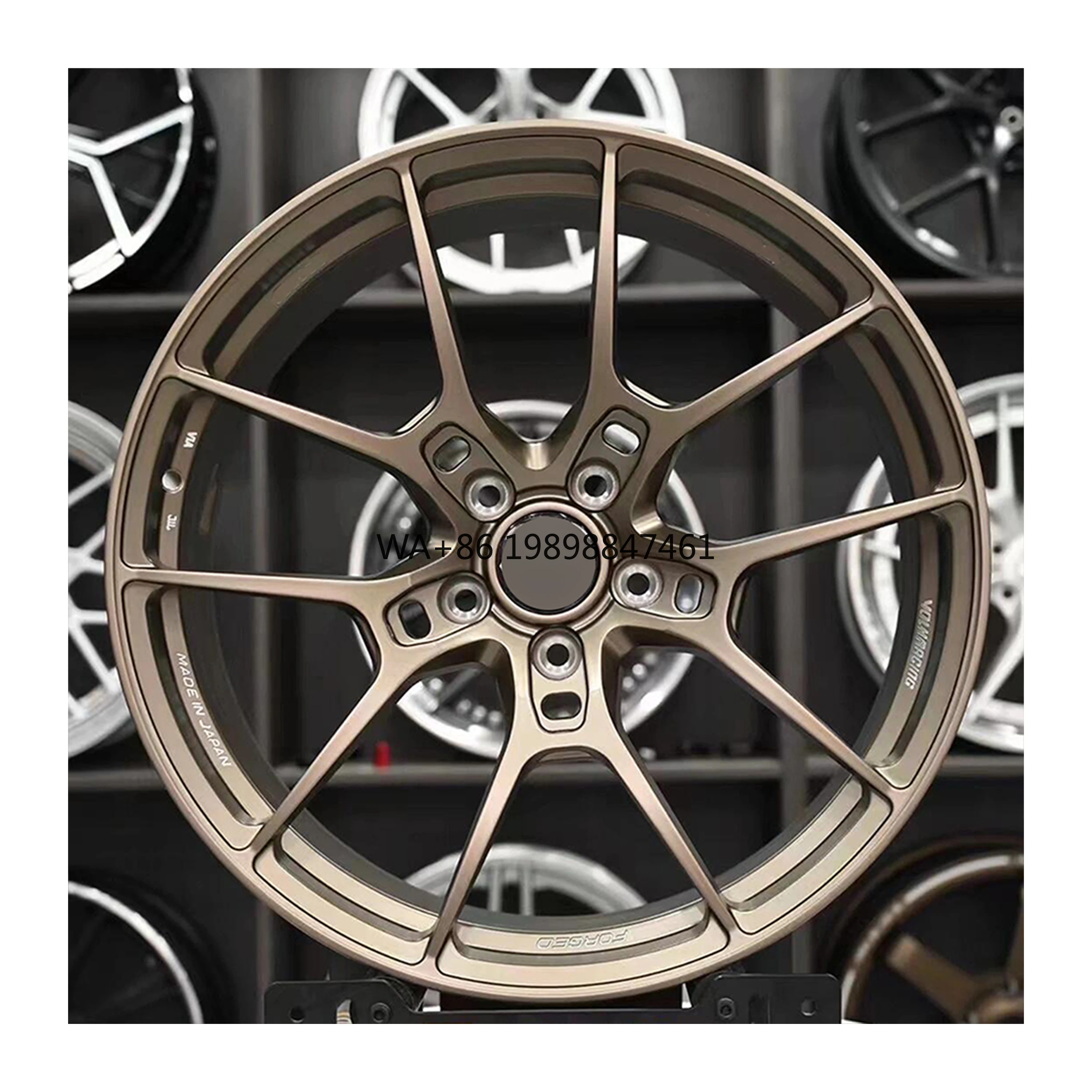 

2023 720S 750S 765LT SPIDER Custom 19 20 21 Inch Bronze Forged Wheels 57.1mm PCD 5x112 Hot-selling Style Aluminium Alloy