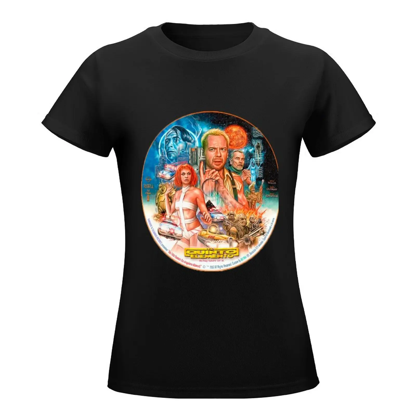 The fifth element T-Shirt tops oversized Women t shirt