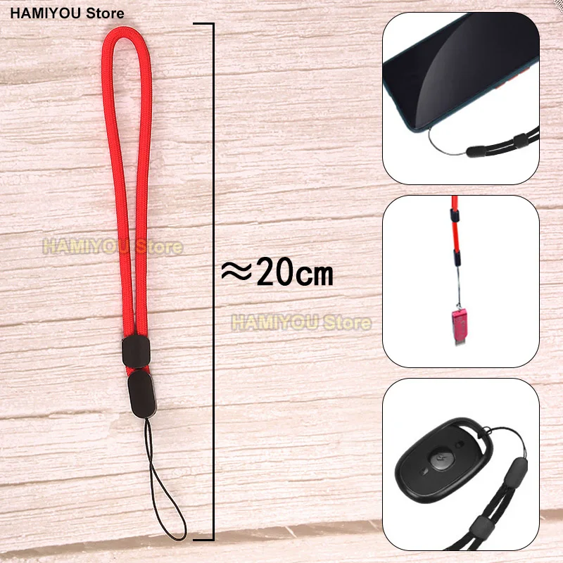 Adjustable Mobile Phone Strap Color Wrist Lanyard