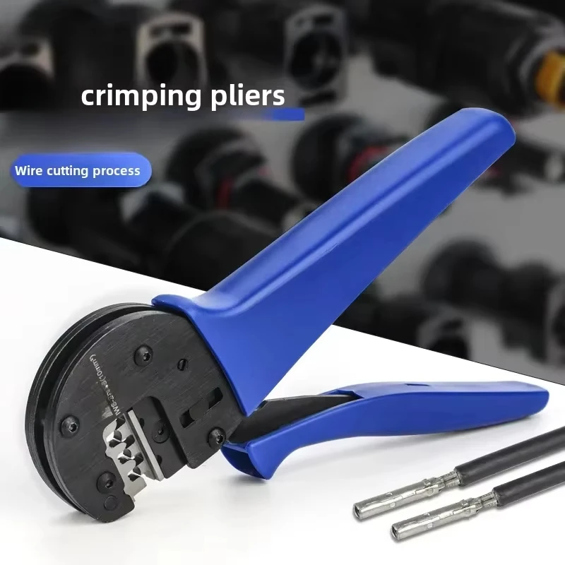 10mm2 Solar Connector Terminal Crimping Pliers Lightweight Flexible Solar Panel Wire Crimping Tool For Energy Connection