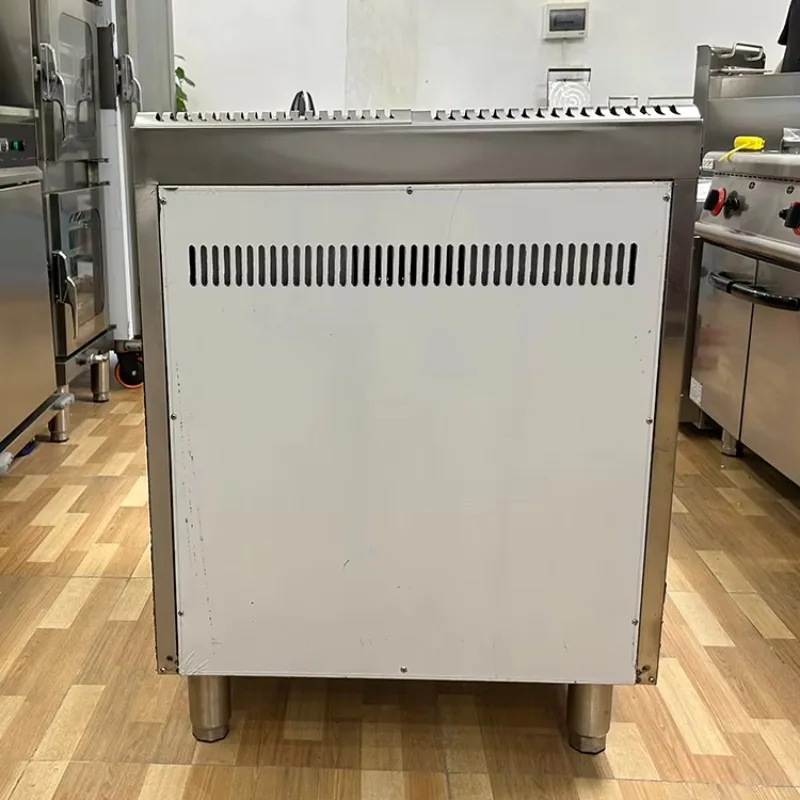 Professional Kitchen Equipment Manufacturer Double Tank Fryers Stainless Steel Deep Fryer Machine With a Cabinet