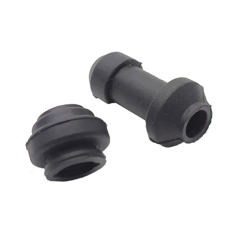 1/10 sets Motorcycle Scooter Brake Upper Lower Pump Caliper Shock Absorber Sleeve Dust Covers Disc Waterproof Rubber Caps