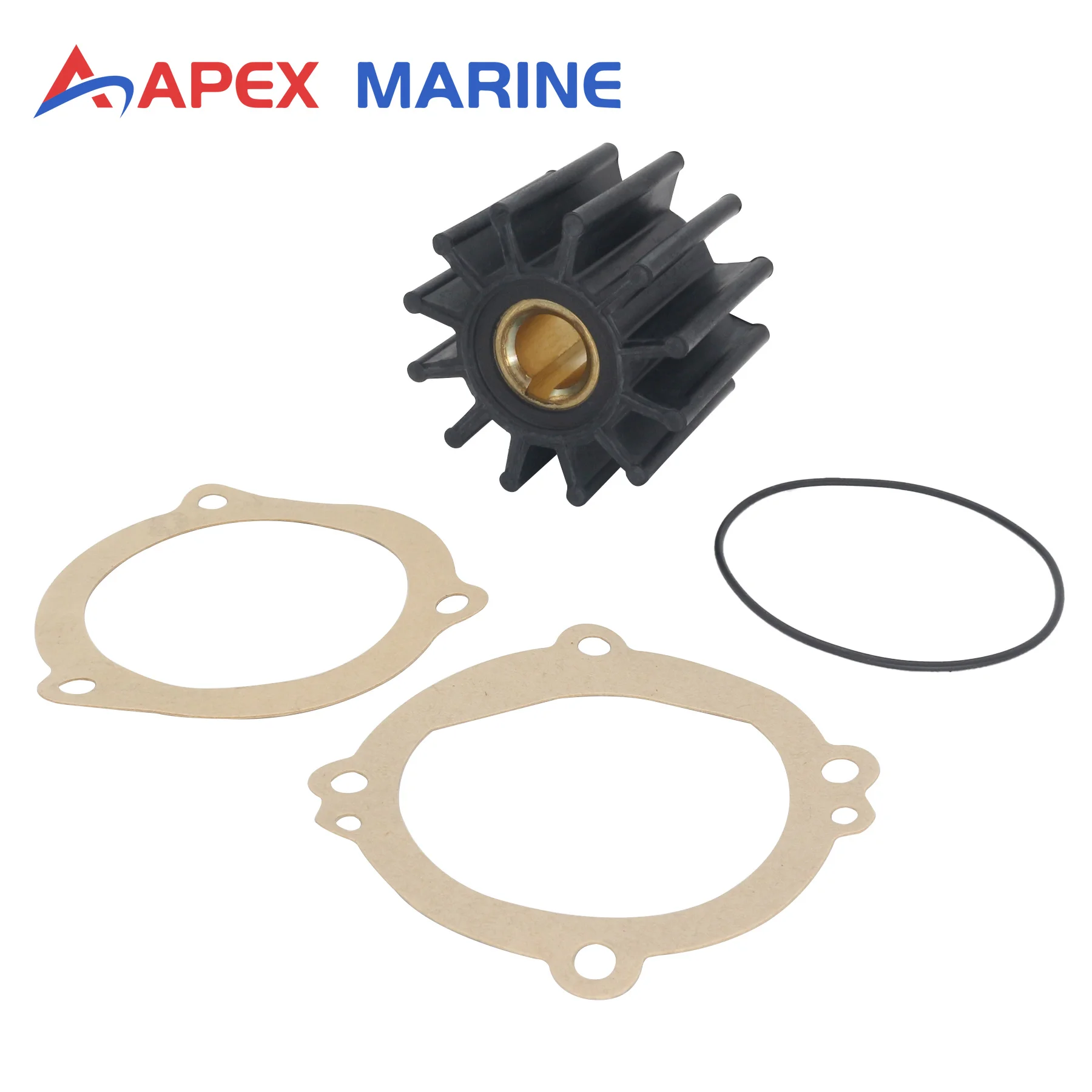 

Raw Sea Water Impeller Repair Kit for Oberdorfer Pumps 402M 405M 405MK 405MG 406M Marine Engine Raw Sea Cooling Water Pumps