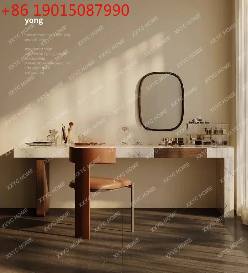 

Высококачественный туалетный столик, туалетный столик из итальянского мрамора, минималистичный письменный стол для спальни