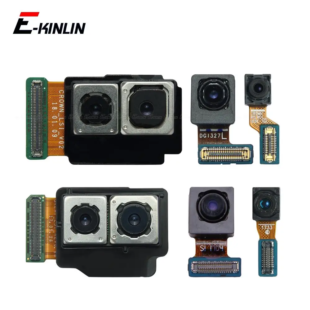 Selfie Front Facing Iris Camera For Samsung Galaxy Note 9 8 N960 N950 Back Rear Main Camera Flex Cable Repair Parts
