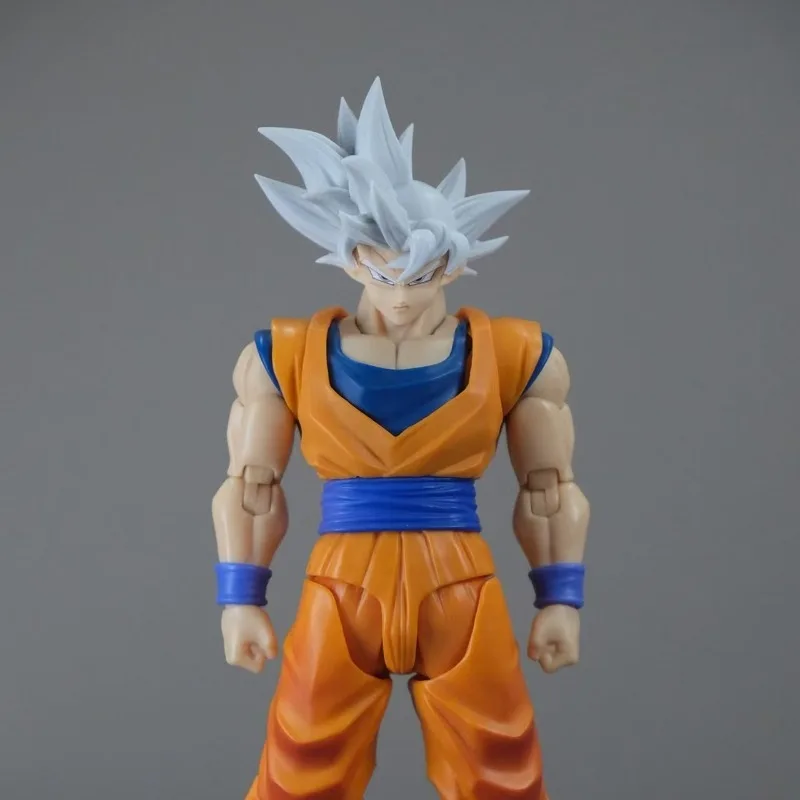 In Stock！Dragon Ball SHF Son Goku Series Upgrade Parts Ultra Instinct Goku Accessory Pack 1/12 Scale Head Sculpt Accessories view 6